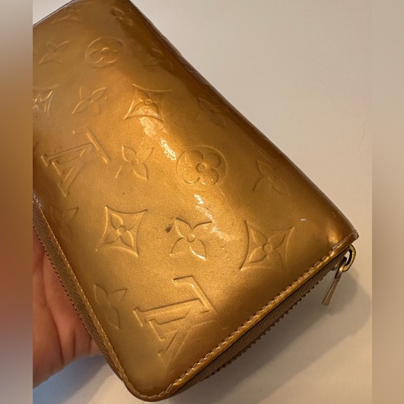 Louis Vuitton Monogram Gold Vernis Long Zippy Wallet COA included‎ - Picture 5 of 16